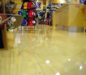 Flooring Plywood in shop