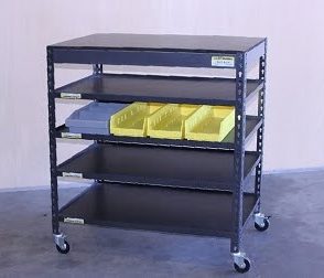 Rivit Rack Mobile shelving trolley at multi rack Mackay Rivit Rack Mobile shelving trolley at multi rack Mackay